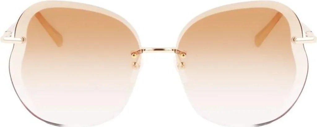 Longchamp LO160S 707 Occhiali da Sole Donna Oro - Lenti Sfumate 65mm - 5