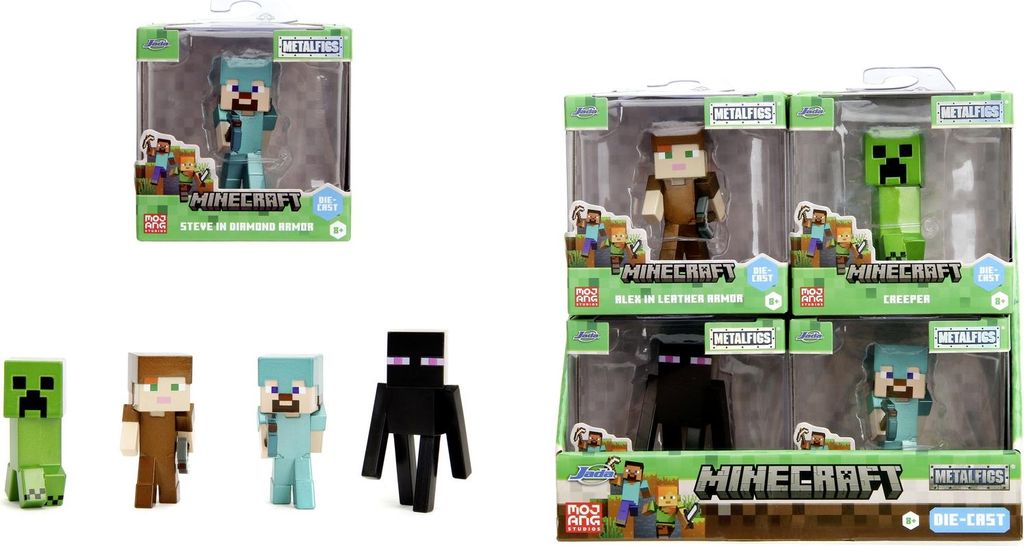 Jada Minecraft Figrky 6,5 cm mix Obrázok produktu 