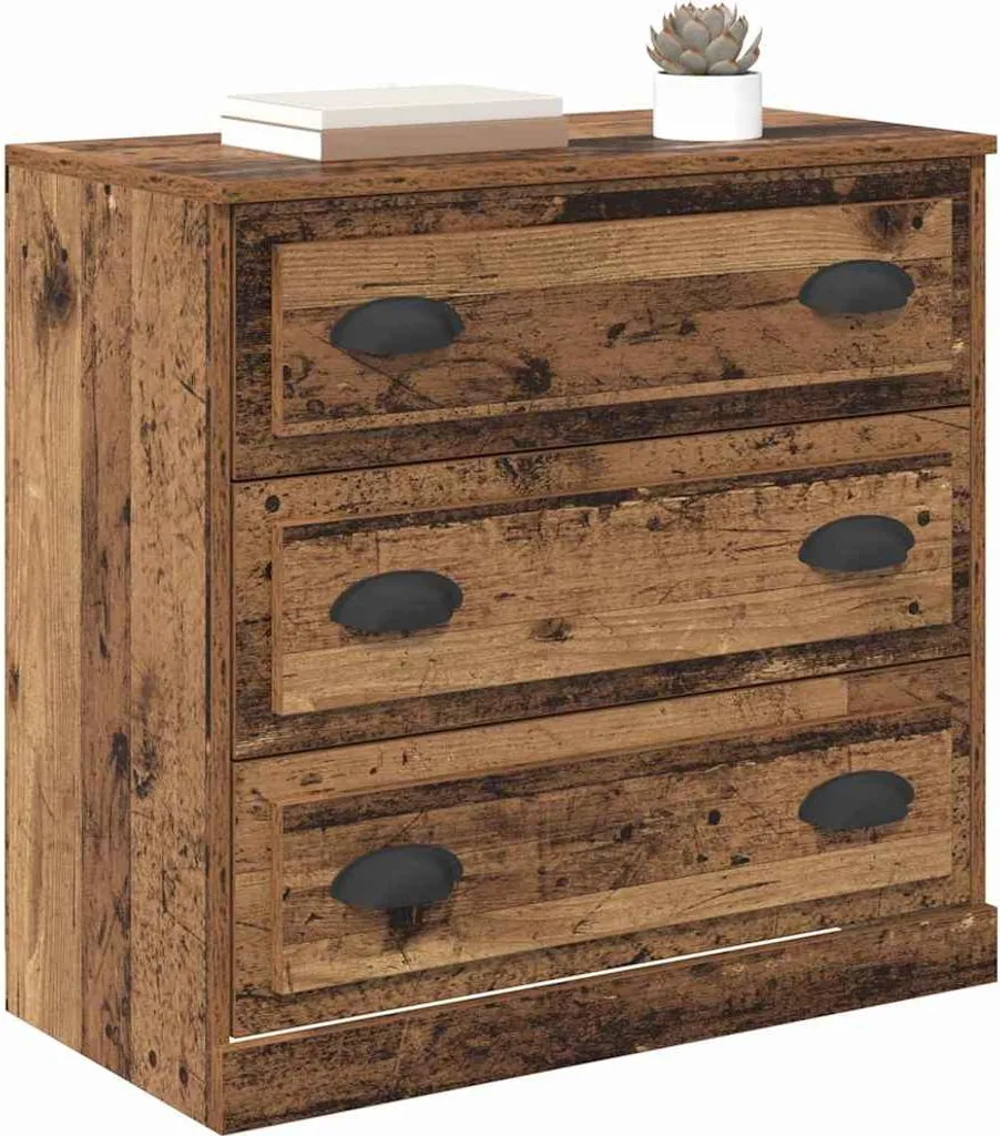 Maison Exclusive Credenza Legno Antico 70cm | Arredo Interni Chic - 3