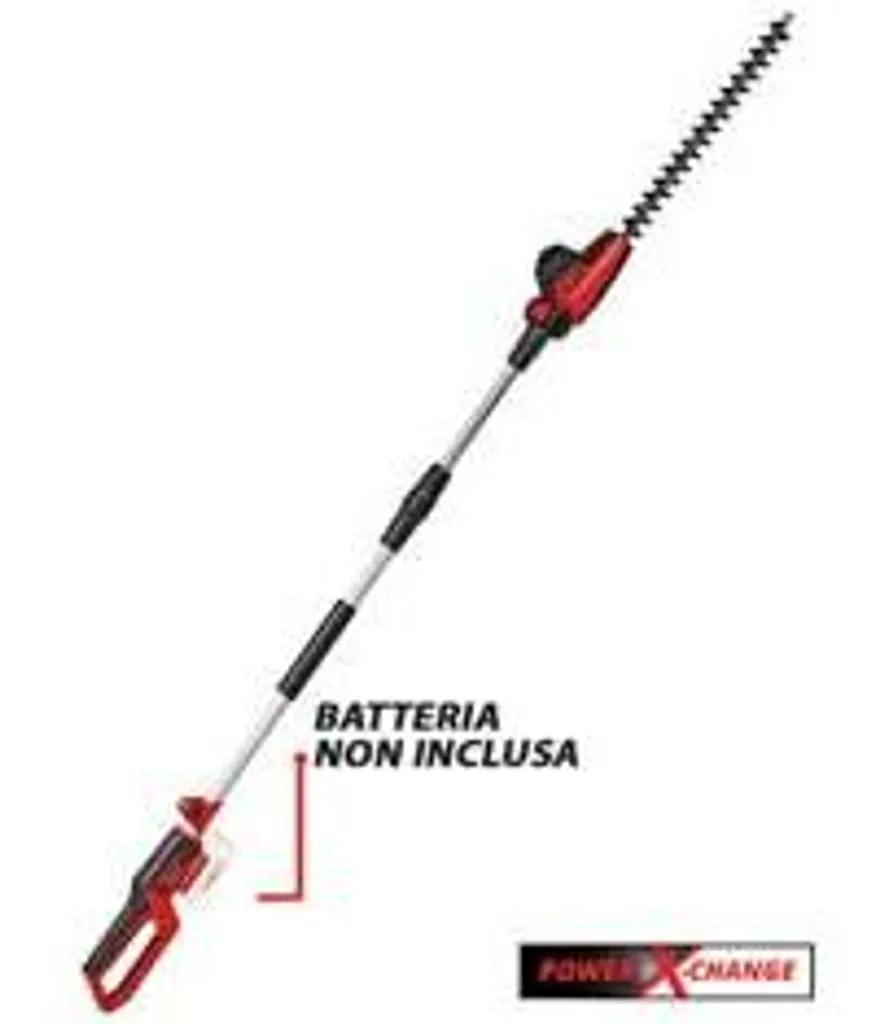 Finissez-en avec les haies inaccessibles : taille-haie télescopique 18V