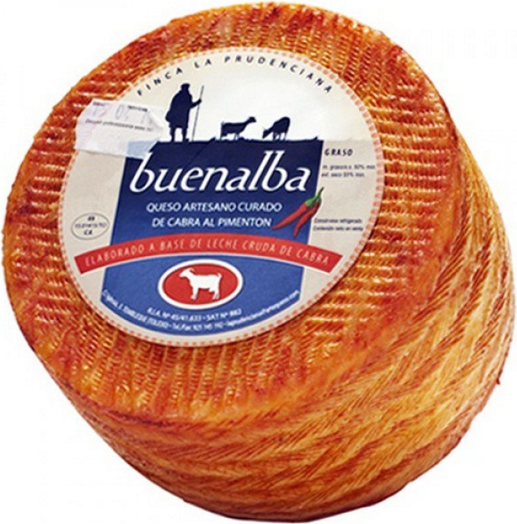 Gereifter Ziegenkäse mit Paprika von Buenalba ca. 3,2 kg - Artequeso