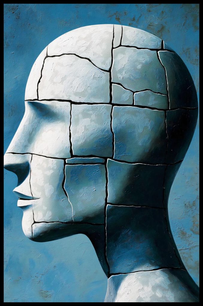 Plakat 53x81cm Defragmentierung der Festplatte