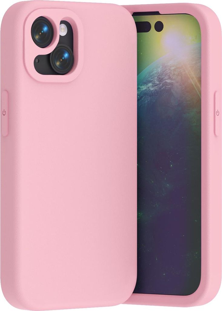 Weiche EVA Handyhülle für iPhone 13, Stoßfeste Schutzhülle, Leichte Anti-Fall Hülle Pink