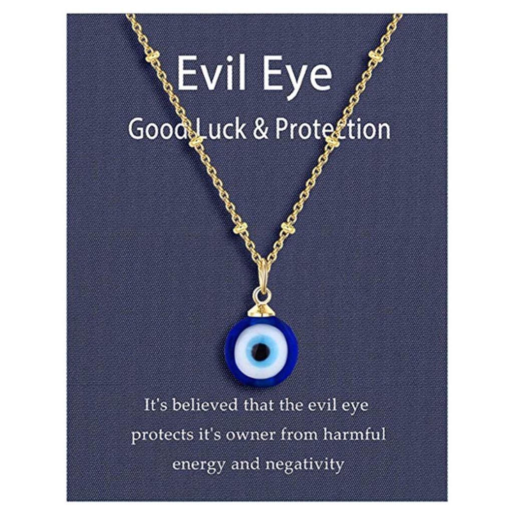 Legierung Geschenke Schmuck Blaue Augen Halskette Evil Eye