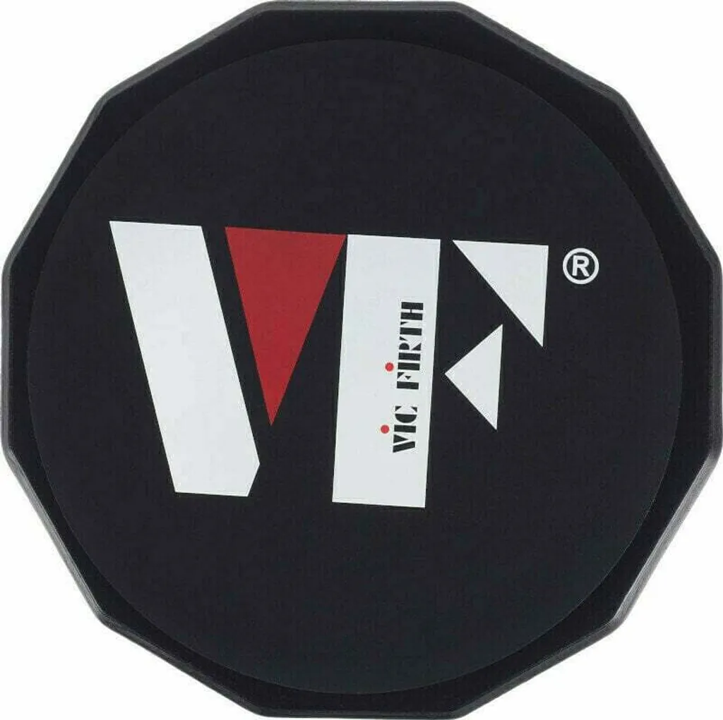 Pad Vic Firth 6 pouces VXPPVF06 avec Gomme Réactive et Base Bois