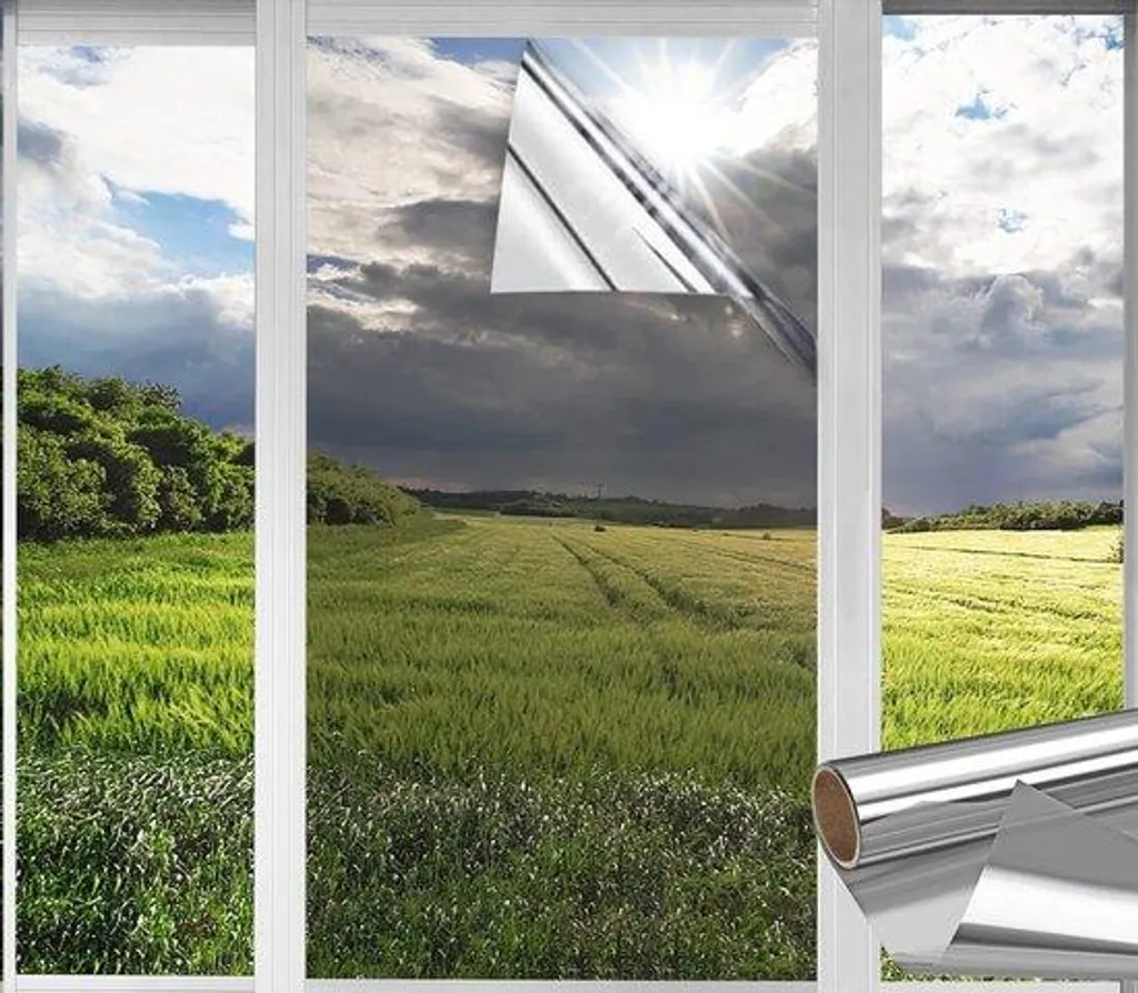 Film pour vitres anti-soleil et protection UV autocollant 60x200cm