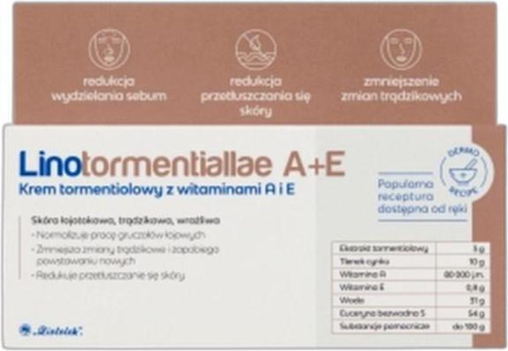 ZIO?OLEK Linotormentiallae A+E Tormentiol-Creme 50 g Produktbild 
