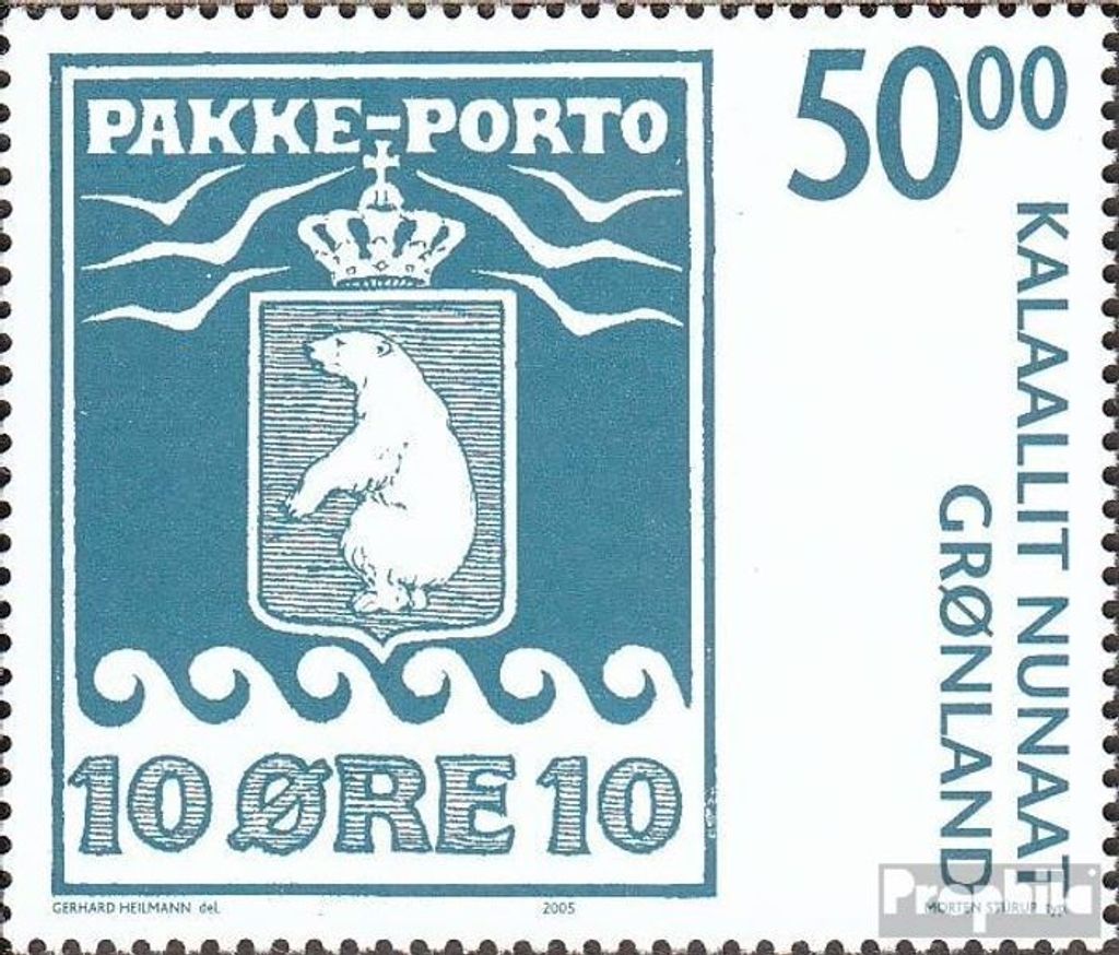 Briefmarken Dänemark - Grönland 2005 Mi 449I A (kompl.Ausg.) gestempelt Grönländische Briefmarken