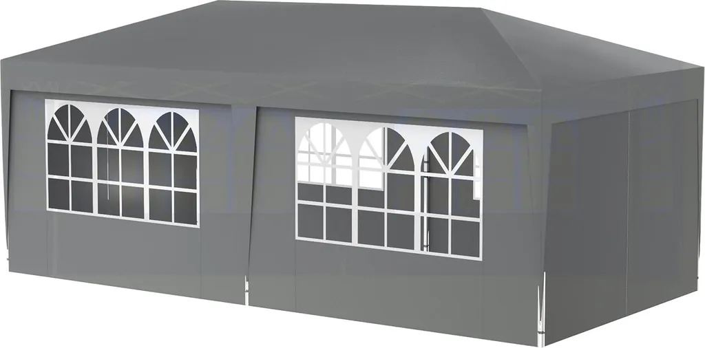 Tente de jardin 3x6m pliable : restez au sec et protégé du soleil