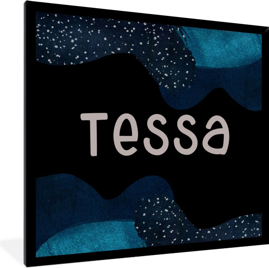 MuchoWow® Gerahmtes Poster Tessa - Pastell - Mädchen 40x40 Produktbild 