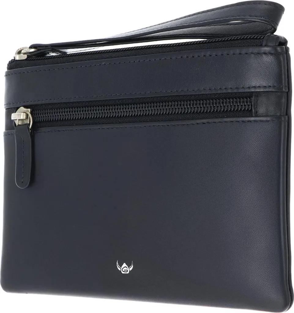 Pochette Smartphone en Cuir avec Dragonne Golden Head Polo 4075 Noir