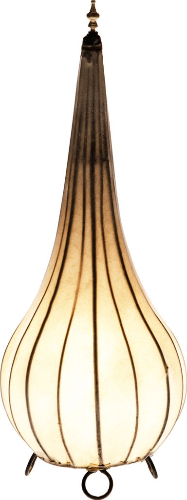 Orientalische Stehlampe Roana Natur 50cm Lederlampe Hennalampe Lampe | Marokkanische Große Stehlampen aus Metall, Lampenschirm aus Leder | Orienta...