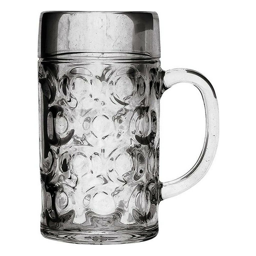 Chope à bière Goldplast San 1 L 6 x 10 x 20,5 cm Image du produit 