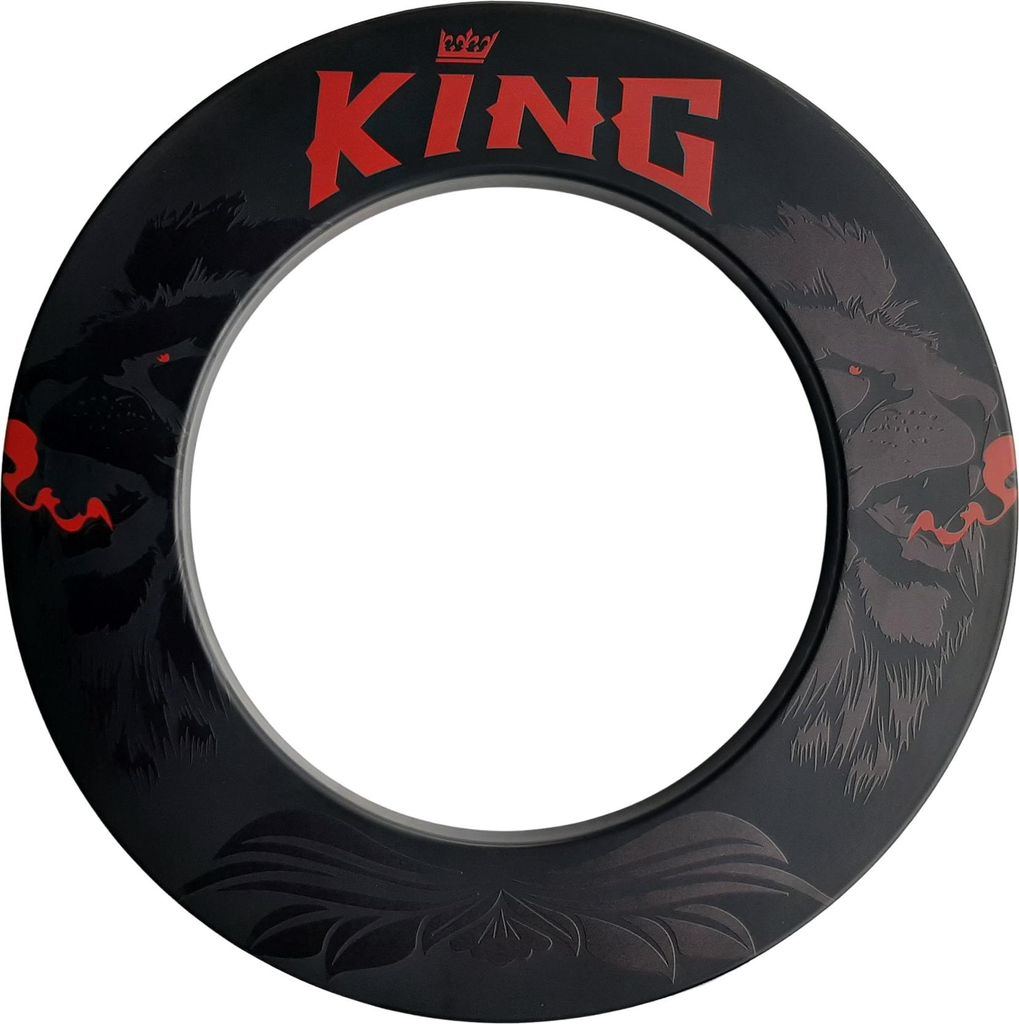 Cornice per bersaglio in sisal MASTER King, stampa 3D, nero Immagine del prodotto 