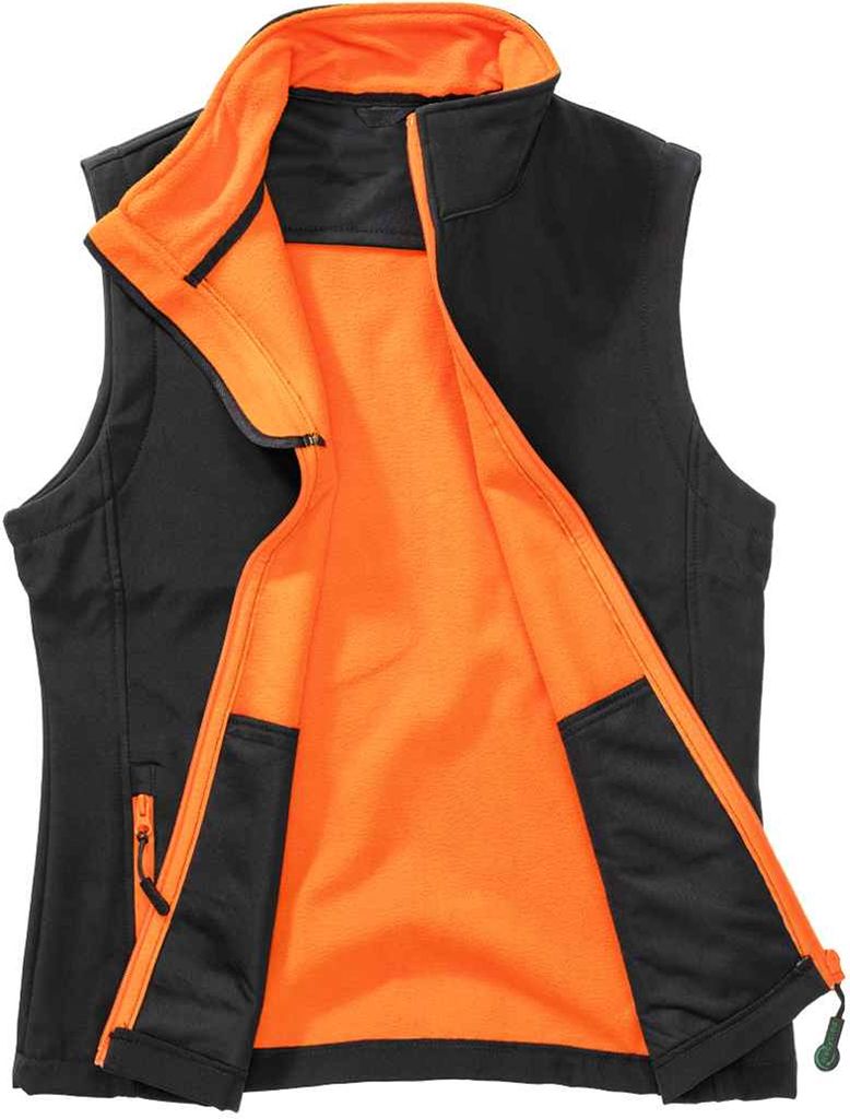 Result Damen Core Soft Shell Bodywarmer PC3806 (S) (Gelb/Schwarz)