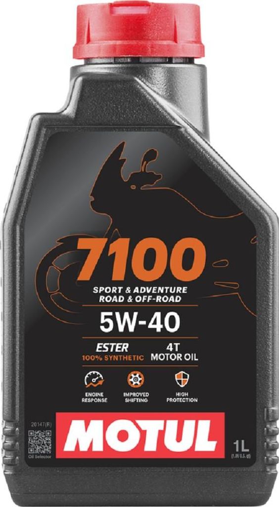 MOTUL 7100 4T motorový olej - 5W40 1 liter Obrázok produktu 