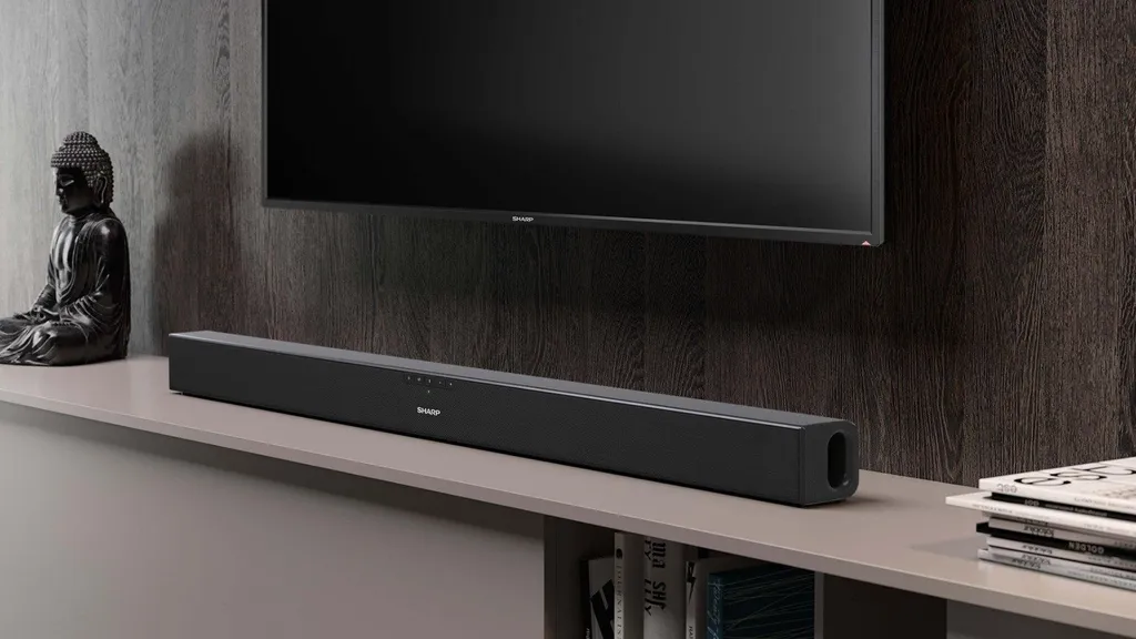 Design e Suono: Soundbar Sharp HT-SB140 150W Bluetooth per la Casa - 7