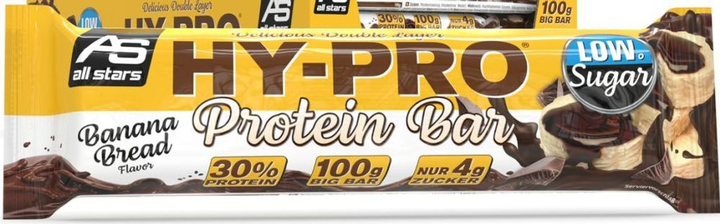All Stars Hy-Pro Protein Bar-1x 100g Riegel Banana Bread