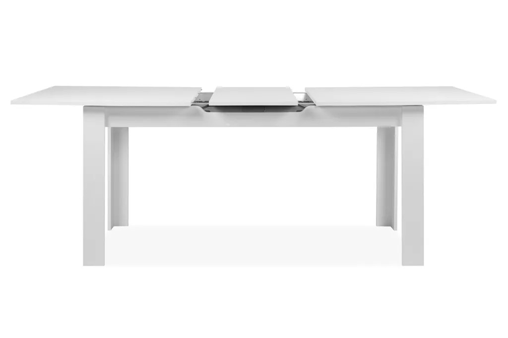 Table extensible Birmingham blanche : la solution pour petits espaces
