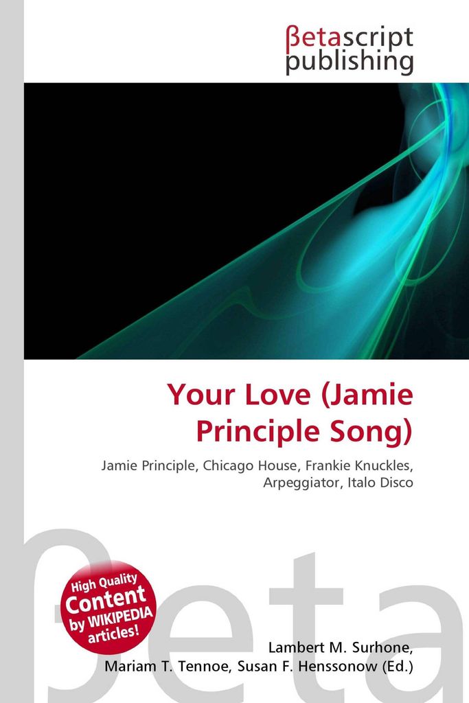 Your Love (Jamie Principle Song)