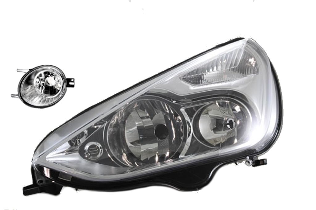 Johns, Scheinwerfer Halogen passend für Ford Galaxy 06 05/ 2006 - wa. H7 H1 Li. + Nebel 1691779 1566719 1473418 1438494 1453191 1791506 6M2113101A...