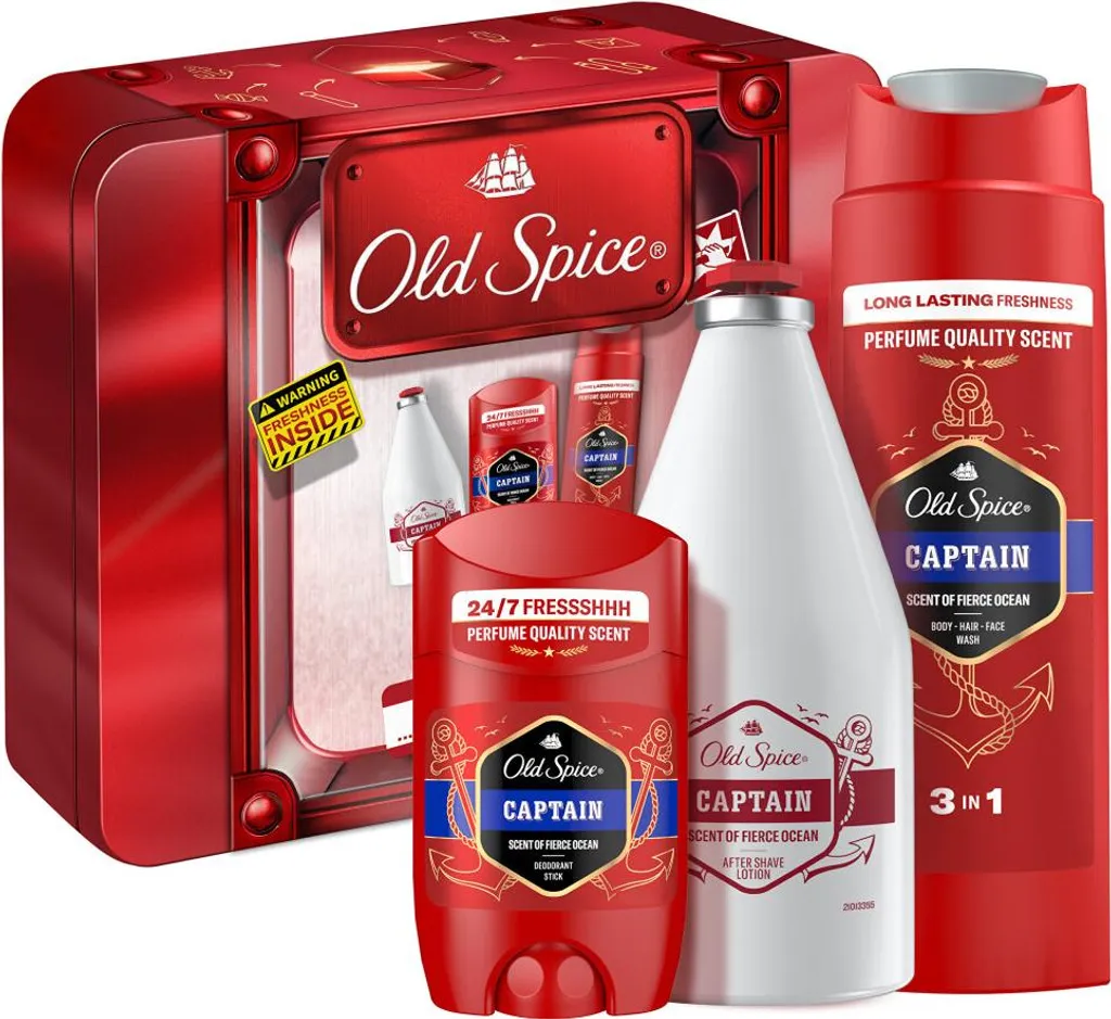 Set cadeau Captain Kit contre les poils incarnés et barbe qui pique