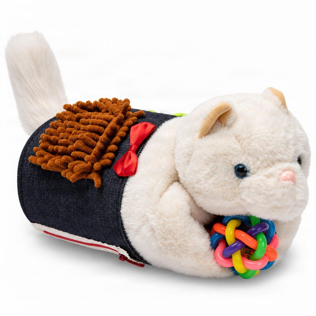 Peluche per gatti Celley Nestelmuff, ideale per persone con Immagine del prodotto 