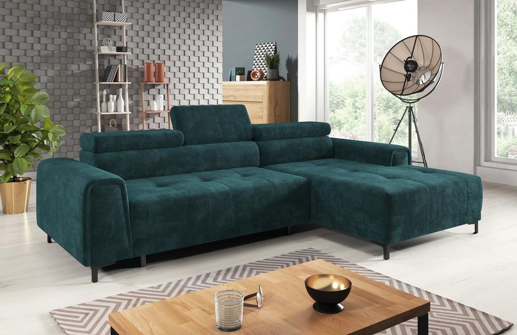 Ecksofa Polster Wohnlandschaft Couch Eckcouch Eckgarnitur Sofas L Form Sofa Neu