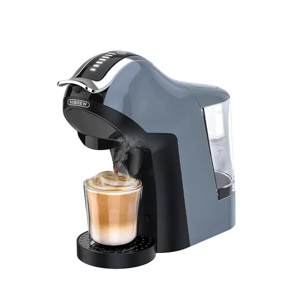 HiBREW H17 4-in-1 Kapsel-Kaffeemaschine mit 20 Bar Druck, Touch-Bedienung, Heiß- & Kaltbrühfunktion, kompatibel mit mehreren Kapselsystemen