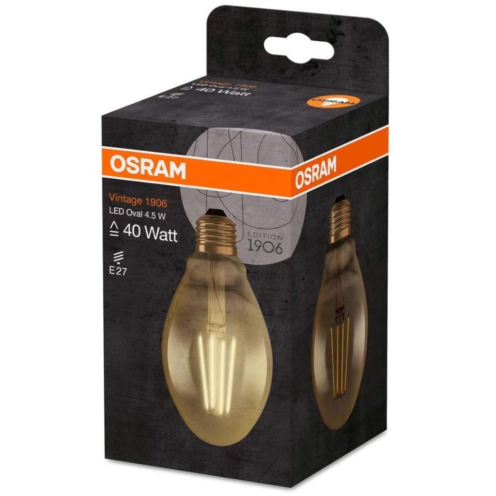 Ampoule Led Ovale édition 1906 - Claire - Filament De 4,5 W Image du produit 