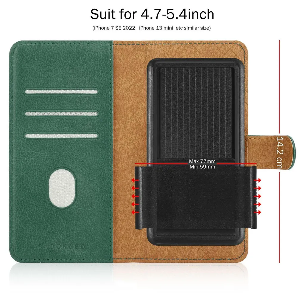 Custodia Book Cover Alcatel OneTouch POP C1 Cadorabo - Verde Professionale - 2