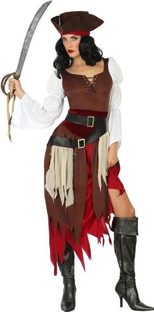 Atosa Piratenkostüm Rot XL Kinder Rot XL Produktbild 