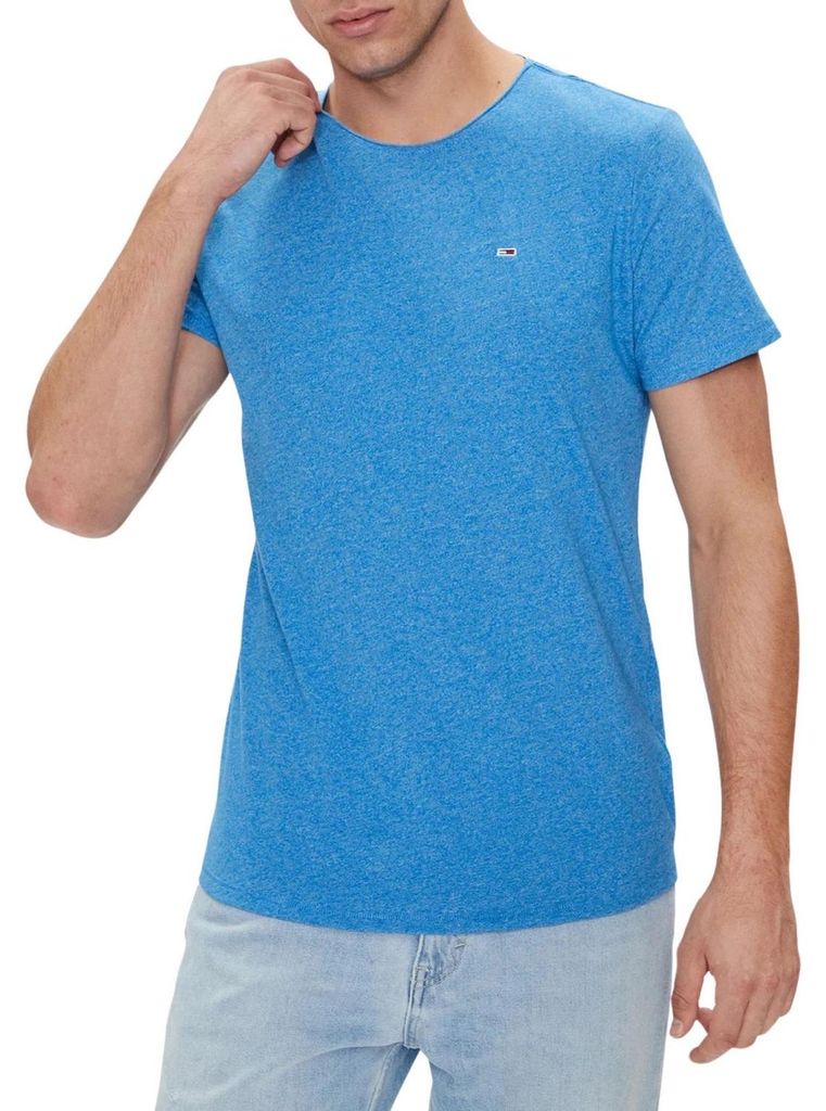 Tommy Jeans - T-Shirt für Herren, Schmal NA829 (L) (Kobalt)