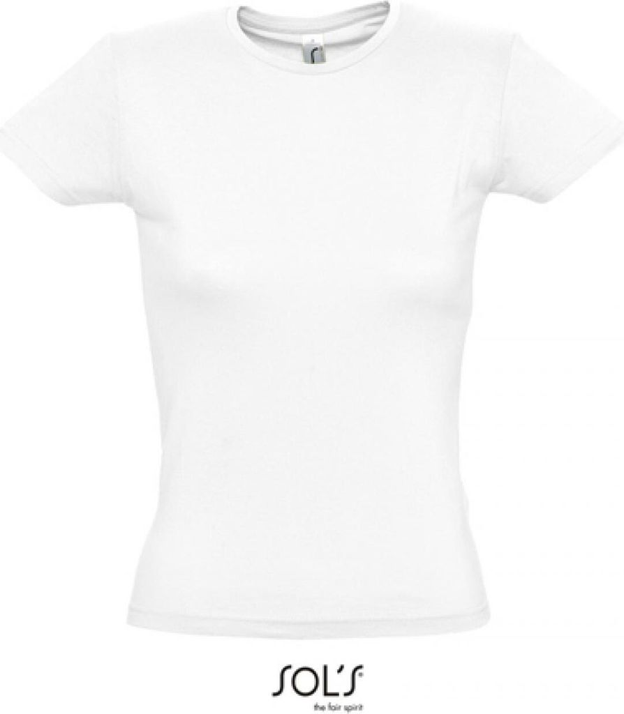 SOLs 11386 | Damen T-Shirt Miss - Farbe: White - Größe: M