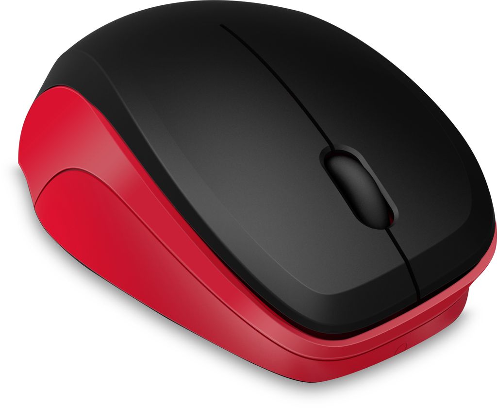 SPEEDLINK LEDGY Mouse - Wireless, Silent, black-red