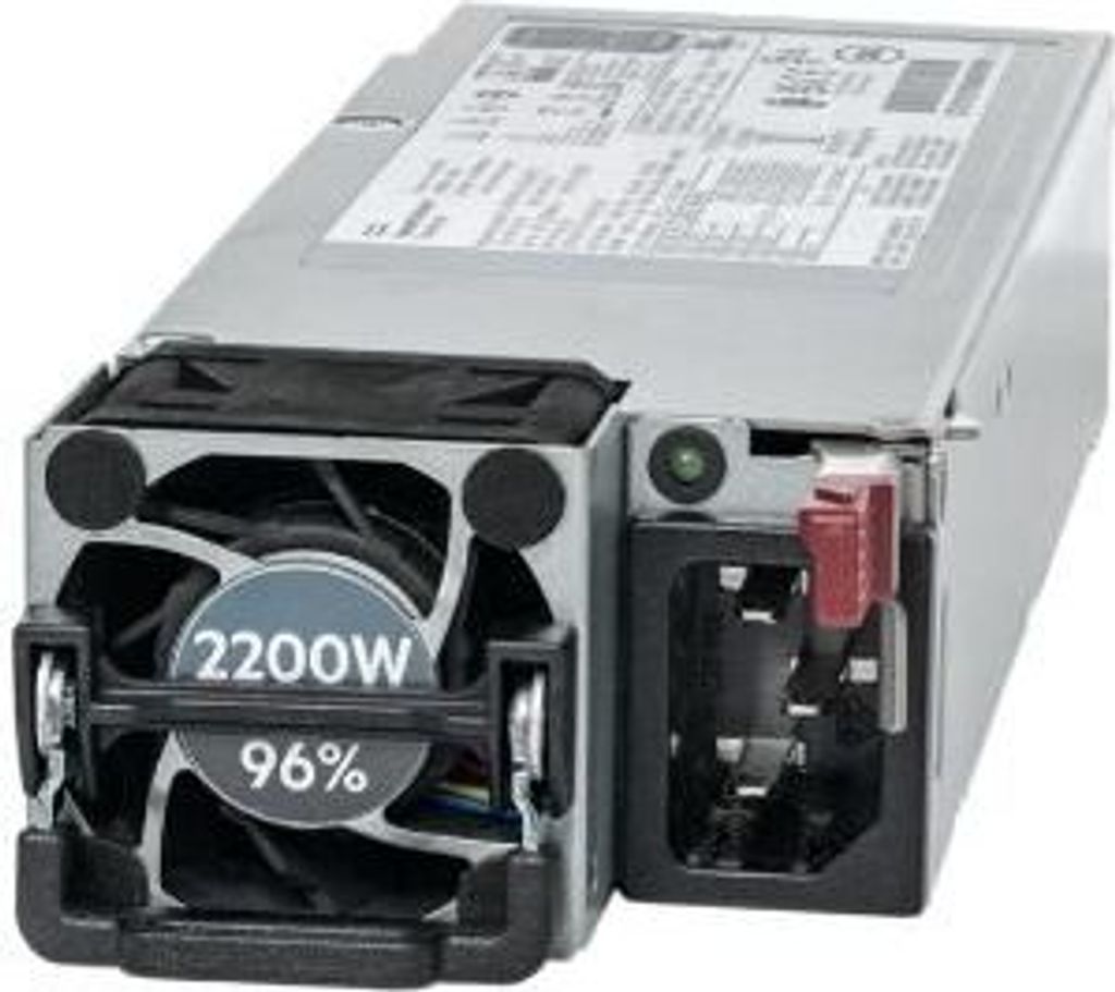 HPE 1800W-2200W Flex Slot Titanium Hot Plug Power Supply Zdjęcie produktu 