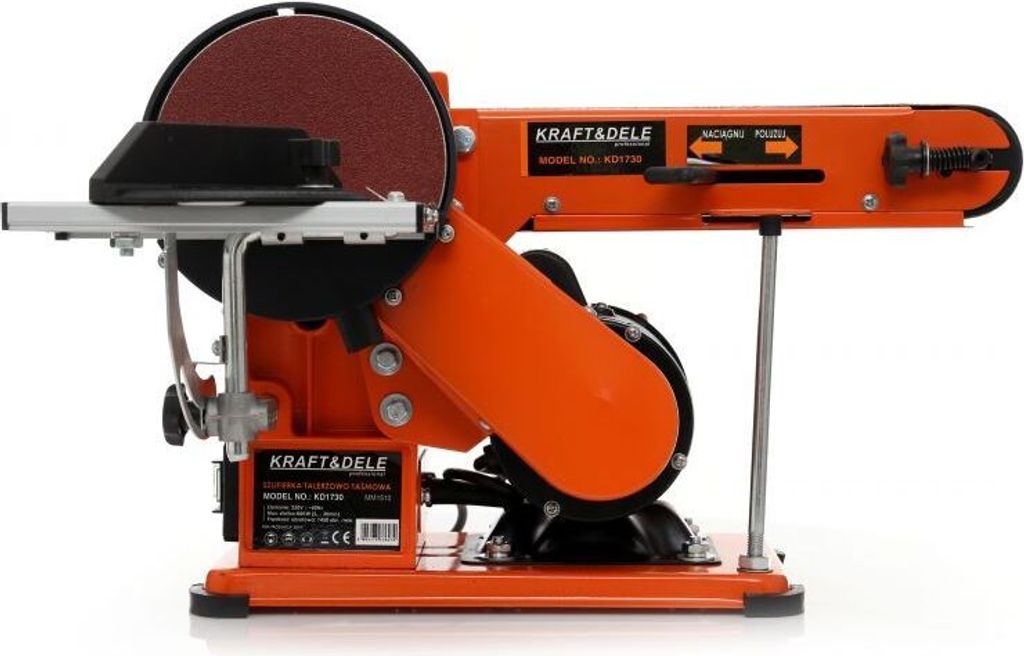 Band und Tellerschleifer 600W 150mm Bandschleifer 45° Und Produktbild 4
