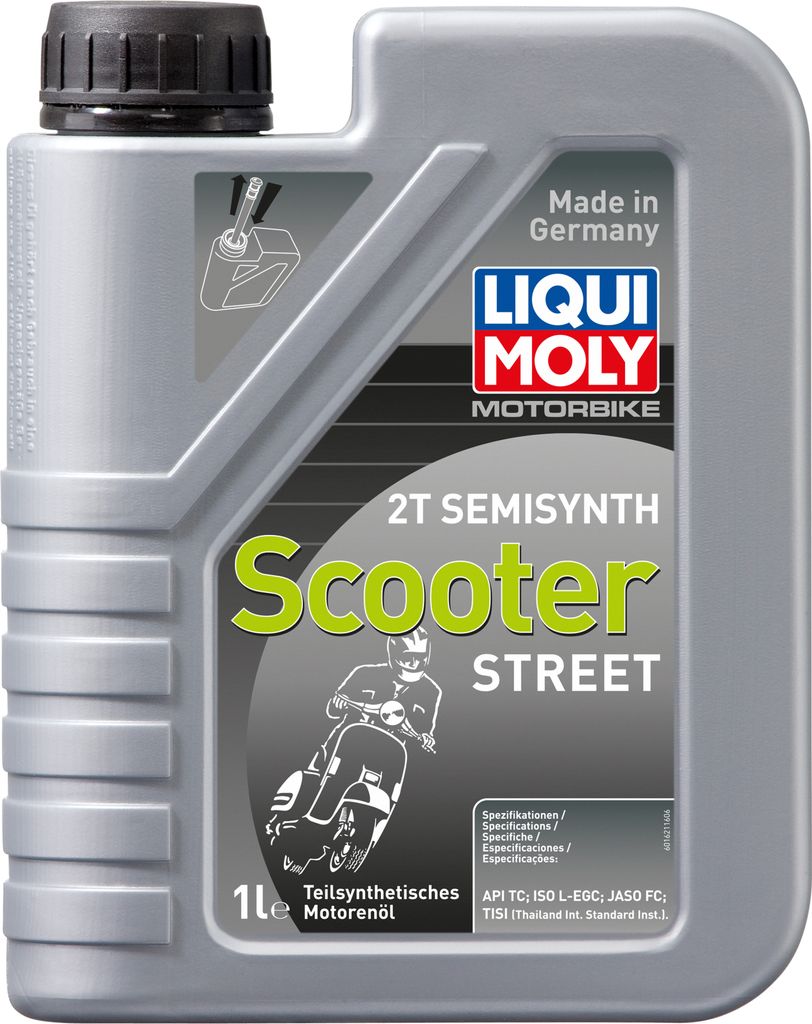 Liqui Moly 2t Semi Synthetic Scooter Str 1l Motoröl Produktbild 