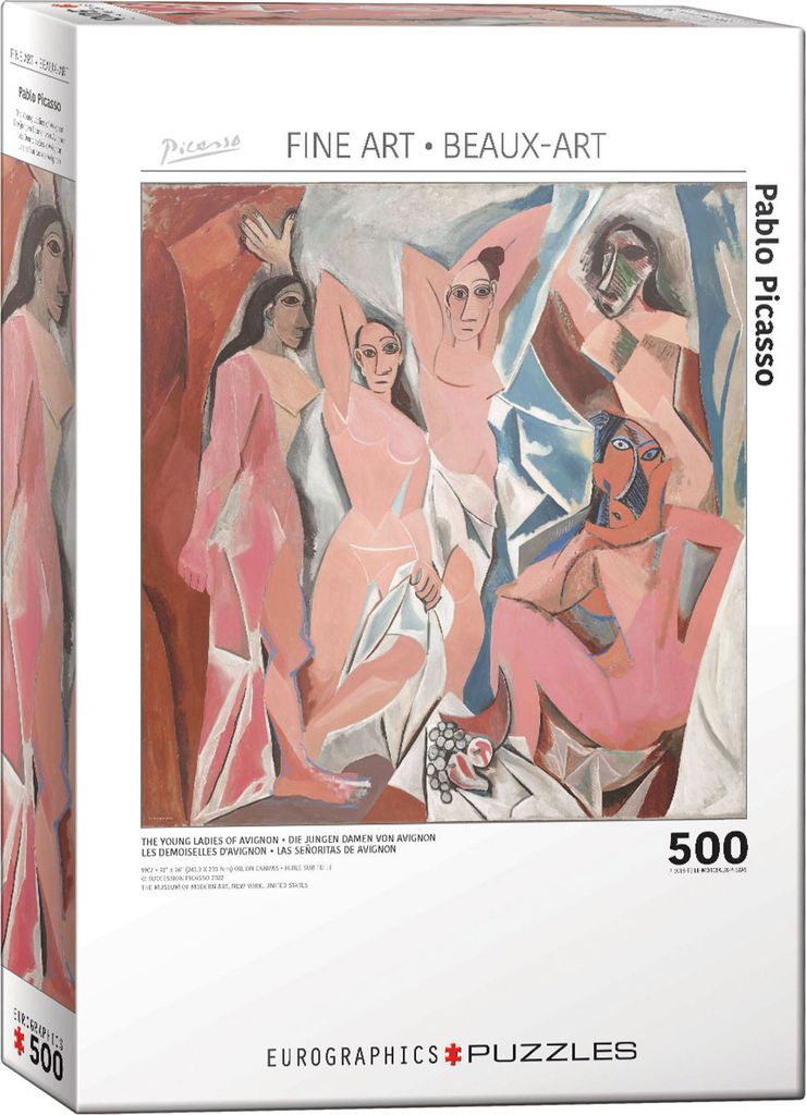 500 Teile Puzzle Picasso The Girls of Avignon