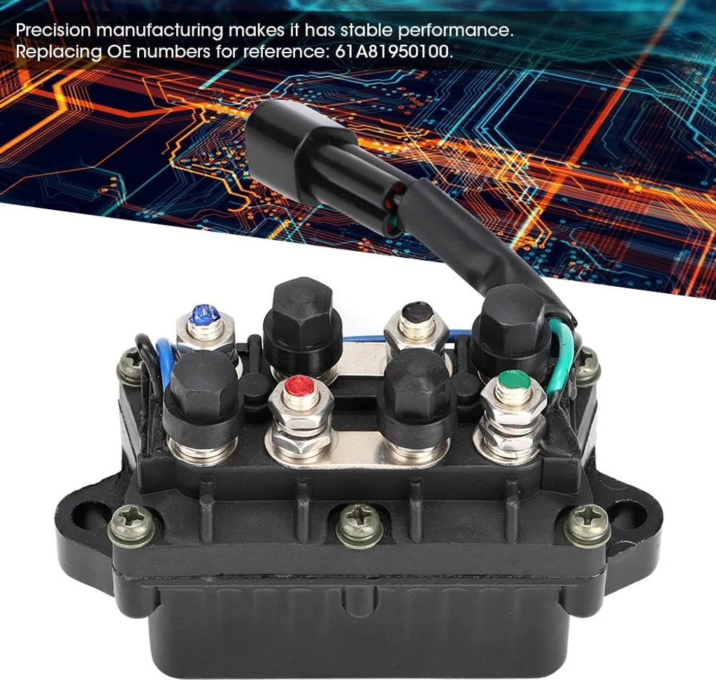 Solénoïde de Trim 12V compatible Yamaha 250 ch - Remplacement Direct - 7
