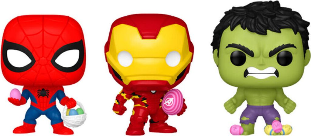 Funko Pop! Pocket POP! Marvel: Zestaw 3 Figur - Spiderman, Hulk, Iron Man
