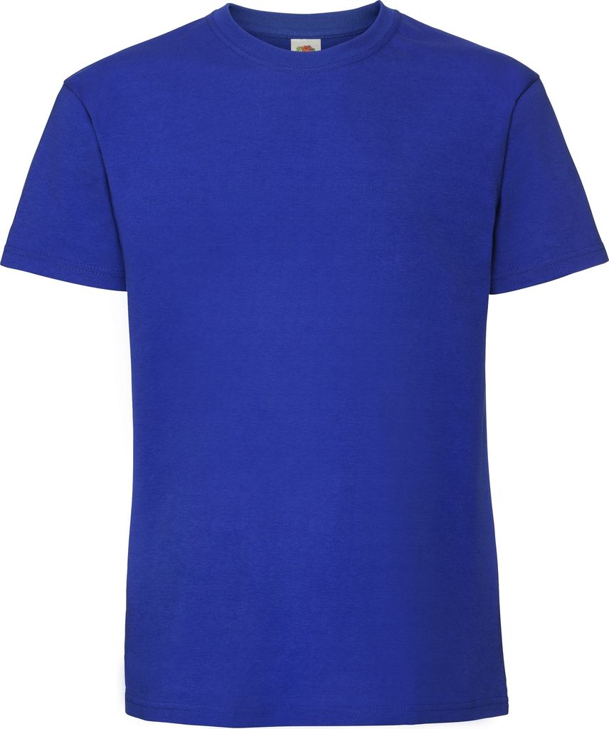 Fruit Of The Loom Herren Premium T-Shirt RW5974 (S) (Royal Blau)