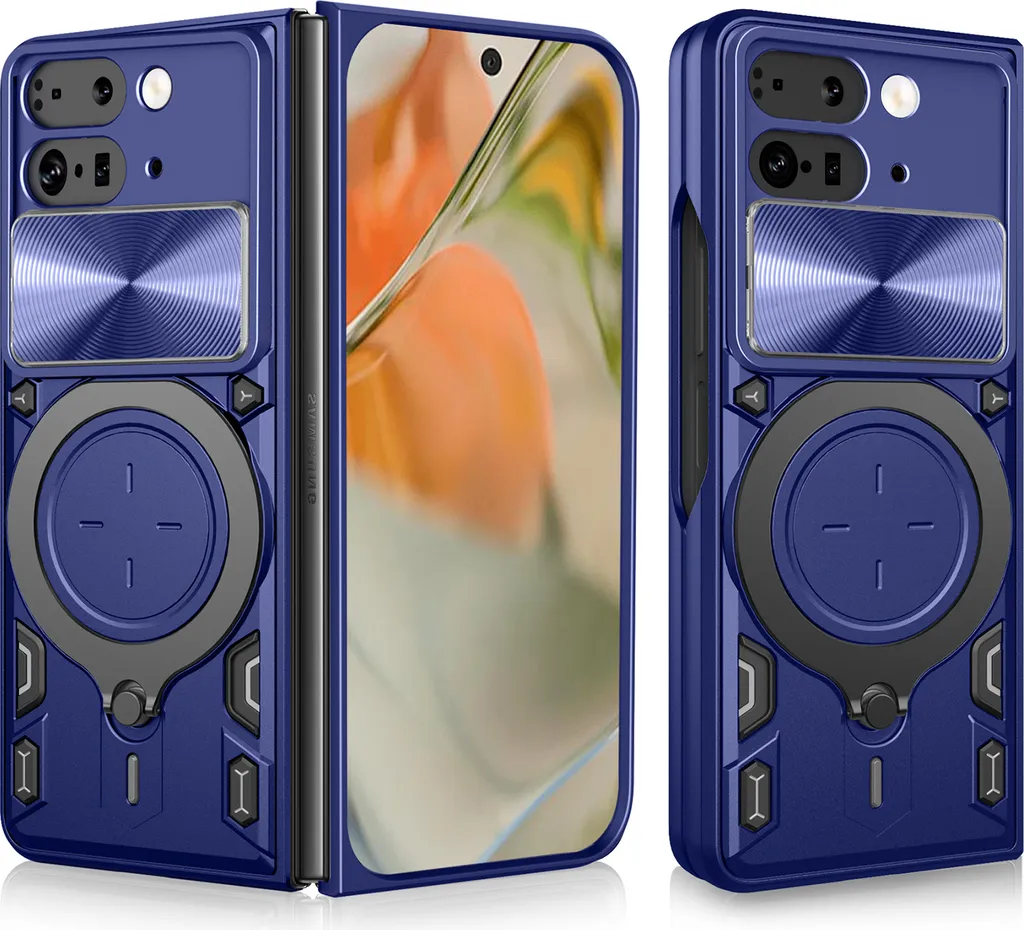 Custodia Professionale Pixel 10 Pro Blu - Armor Case Magnetica
