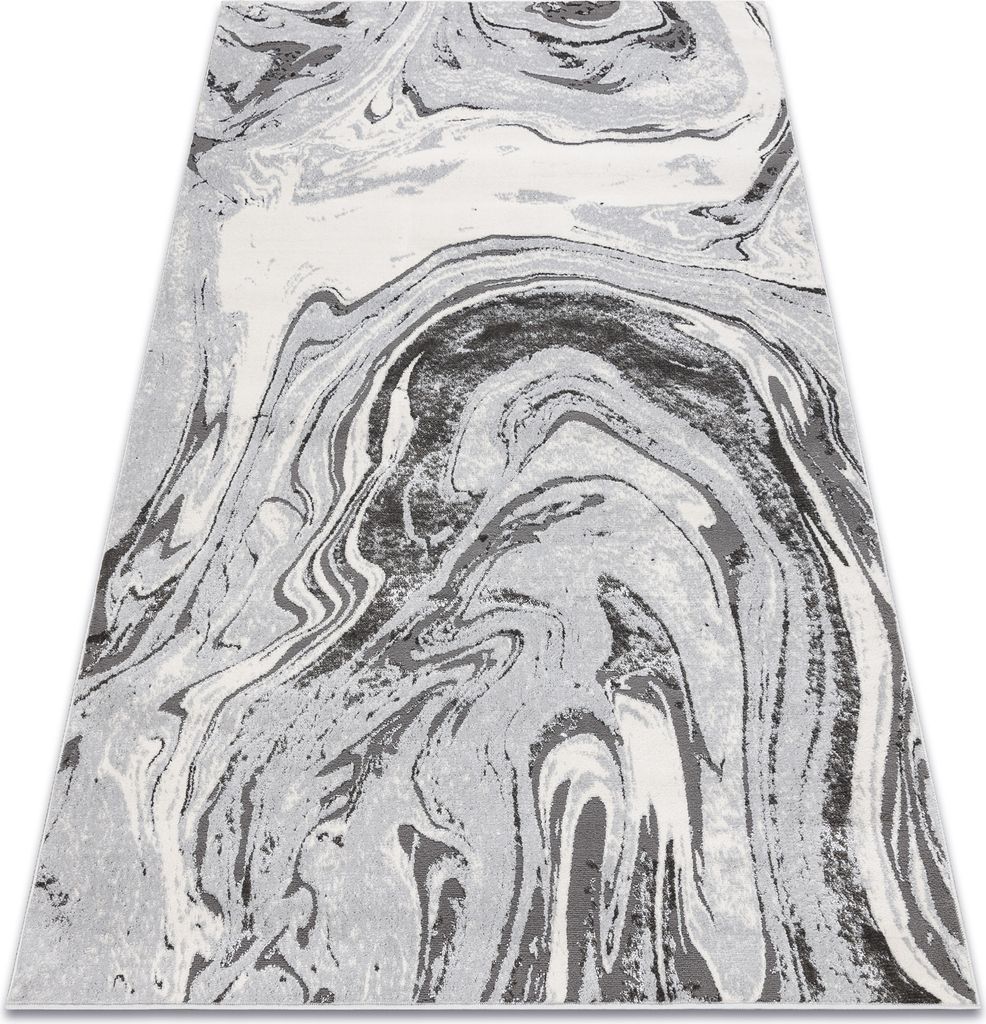 Teppich LIRA E1686 Abstrakt, Strukturell, Modern, Glamour - grau Grau 120x170 cm