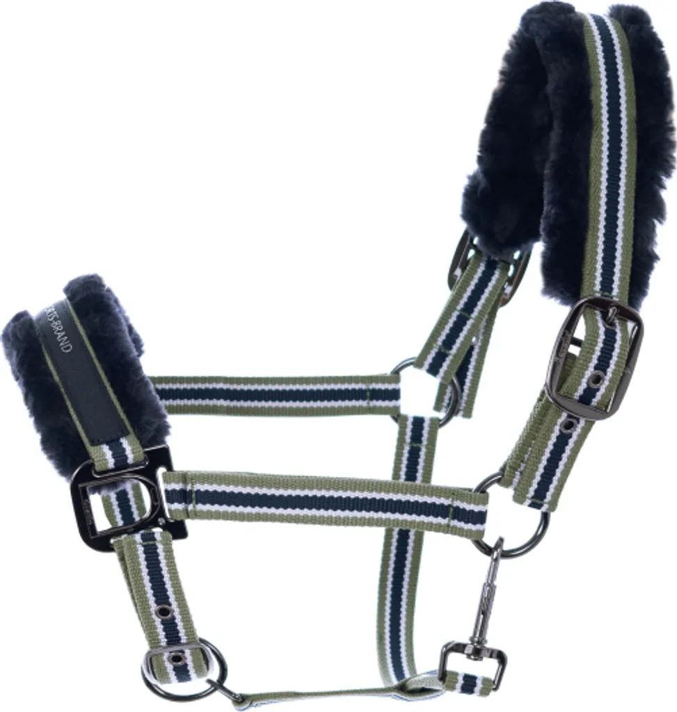 Licol pour cheval Cavallo HELIA vert forêt WB - Équipement de selle
