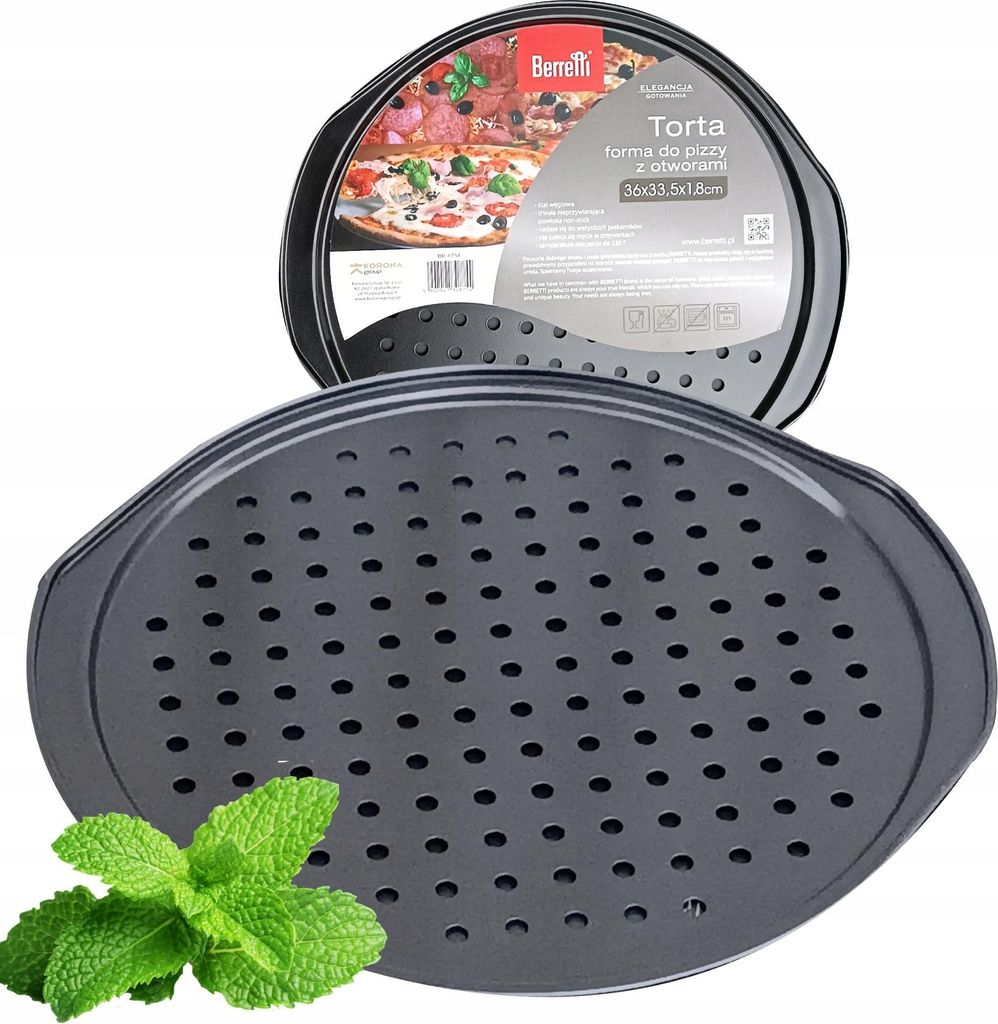 PIZZAFORM Runde Kuchenform ø36x33,5cm ANTIHAFT CLASSIC BERRETTI