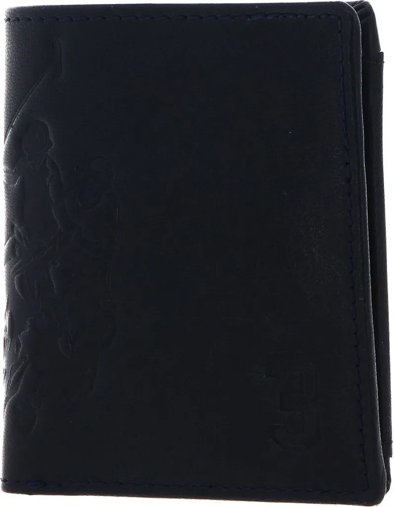 Petit Portefeuille Cuir Marine U.S. POLO ASSN. Idéal pour Cartes et Monnaie