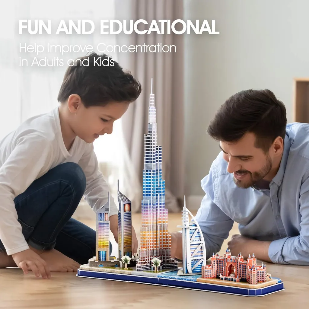 Puzzle 3D - Dubai LED Cityline | Maquette A Construire | Puzzle 3D Dubai Led Cityline Maquette A Construire Puzzle 3d Adulte Et Puzzle 3d Enfant Puzzle Enfant 8 Ans Maquett Amz B094nw5p