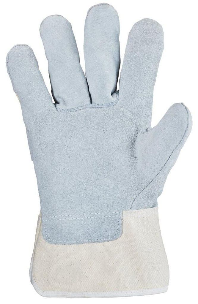 Spaltlederhandschuhe Lederhandschuhe MOSKAU grau