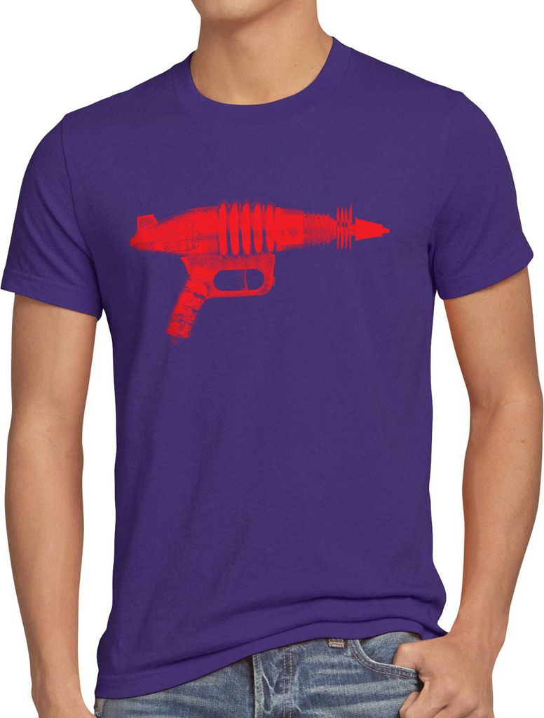 style3 Sheldon Space Gun Herren T-Shirt